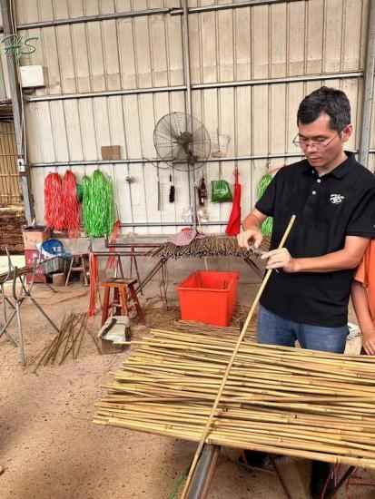 Outdoor Bamboo Poles